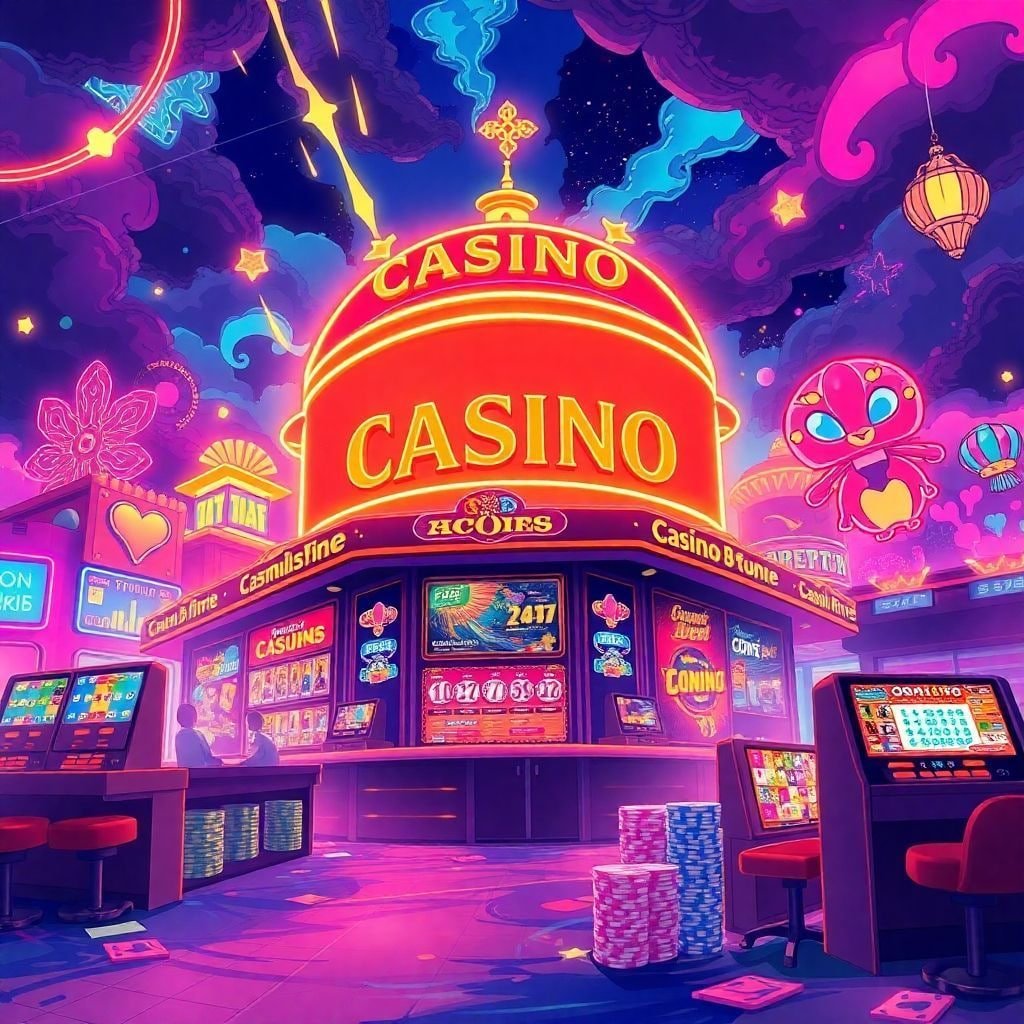 Mobile app interface showing live casino games and football markets